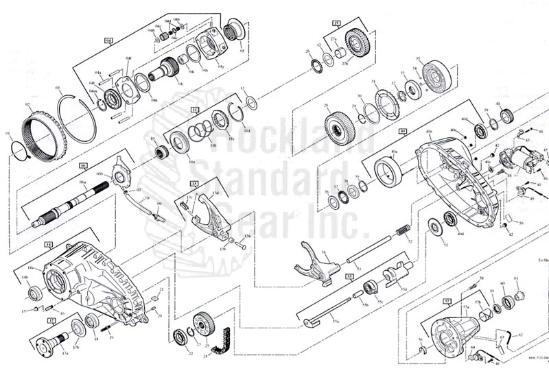 Borg Warner 4406 Torque on Demand Transfer Case