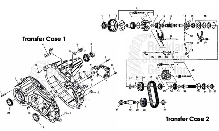 Borg Warner 4484 Transfer Case / GMC / Hummer