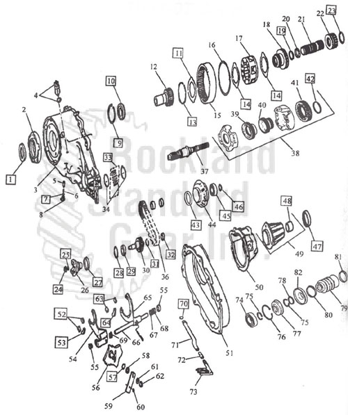 New Process 242 Transfer Case