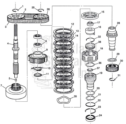 New Venture 246 Transfer Case