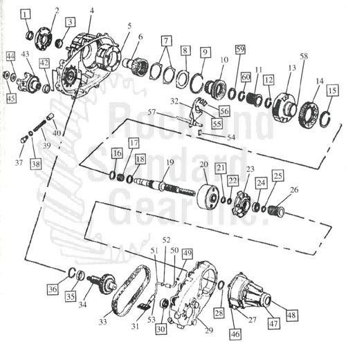 New Process 249 Transfer Case