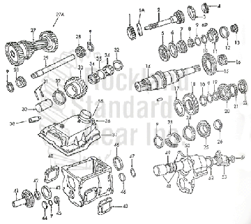 G360 Getrag / Dodge Ram 2500 1989-1993 Diagram